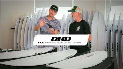 Darren & Richie Lovett talk FCS Fin Pairings with DHD Surfboards