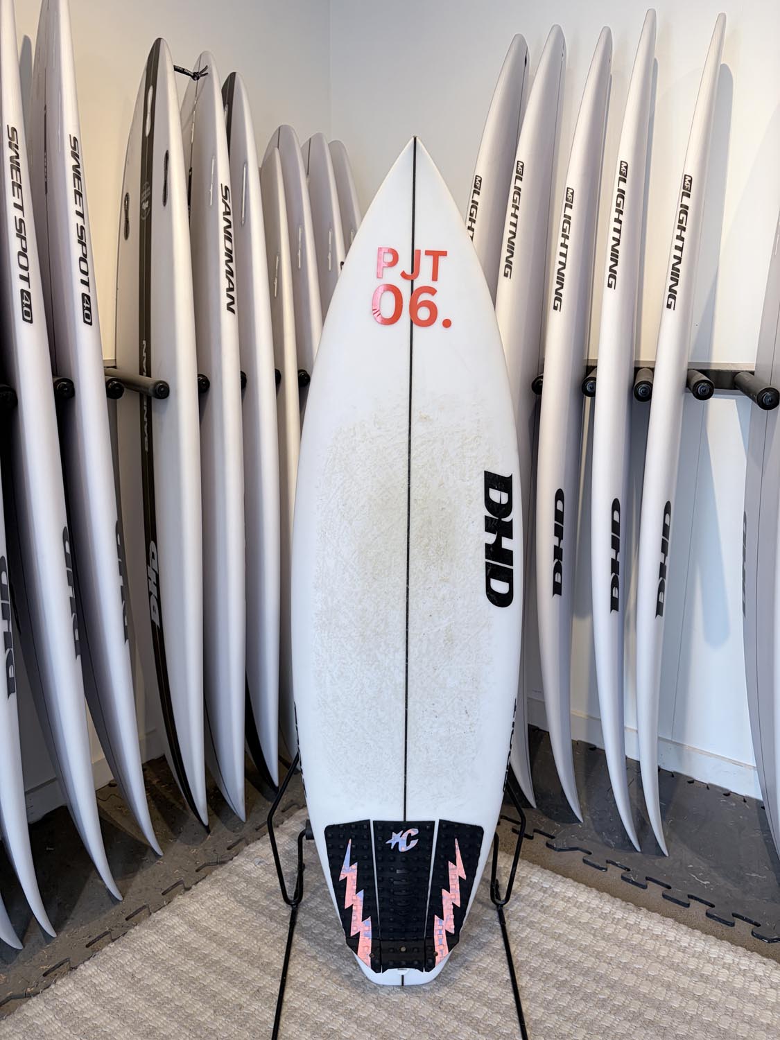 DHD ダブルショット 5'8 MFsoftboards DHD TWIN 5'8
