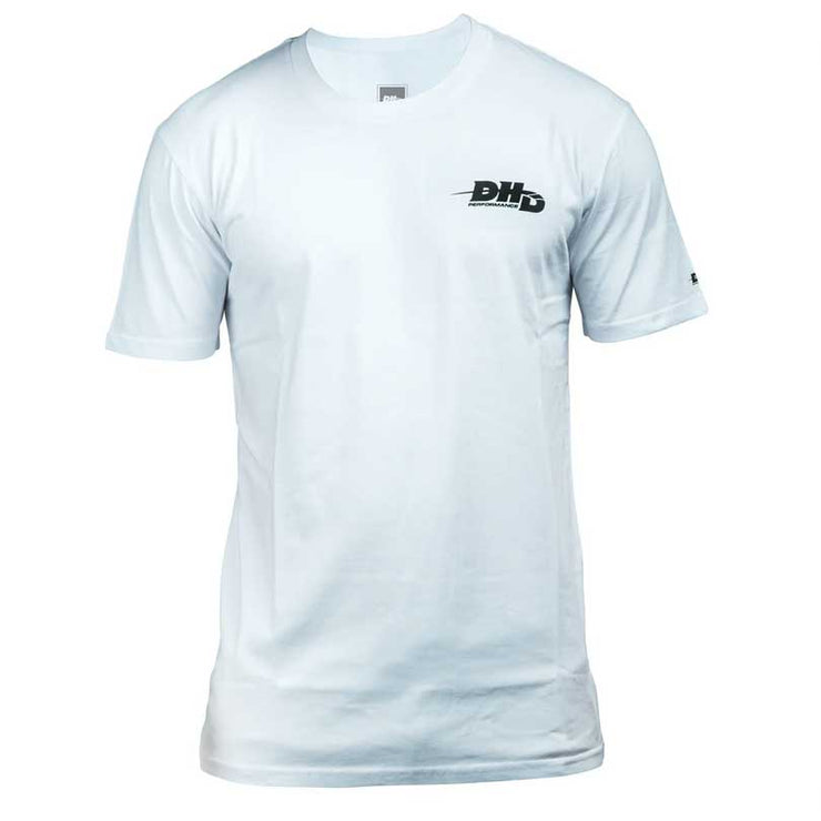 DHD Performance Surfboards T-shirt WHITE/Black