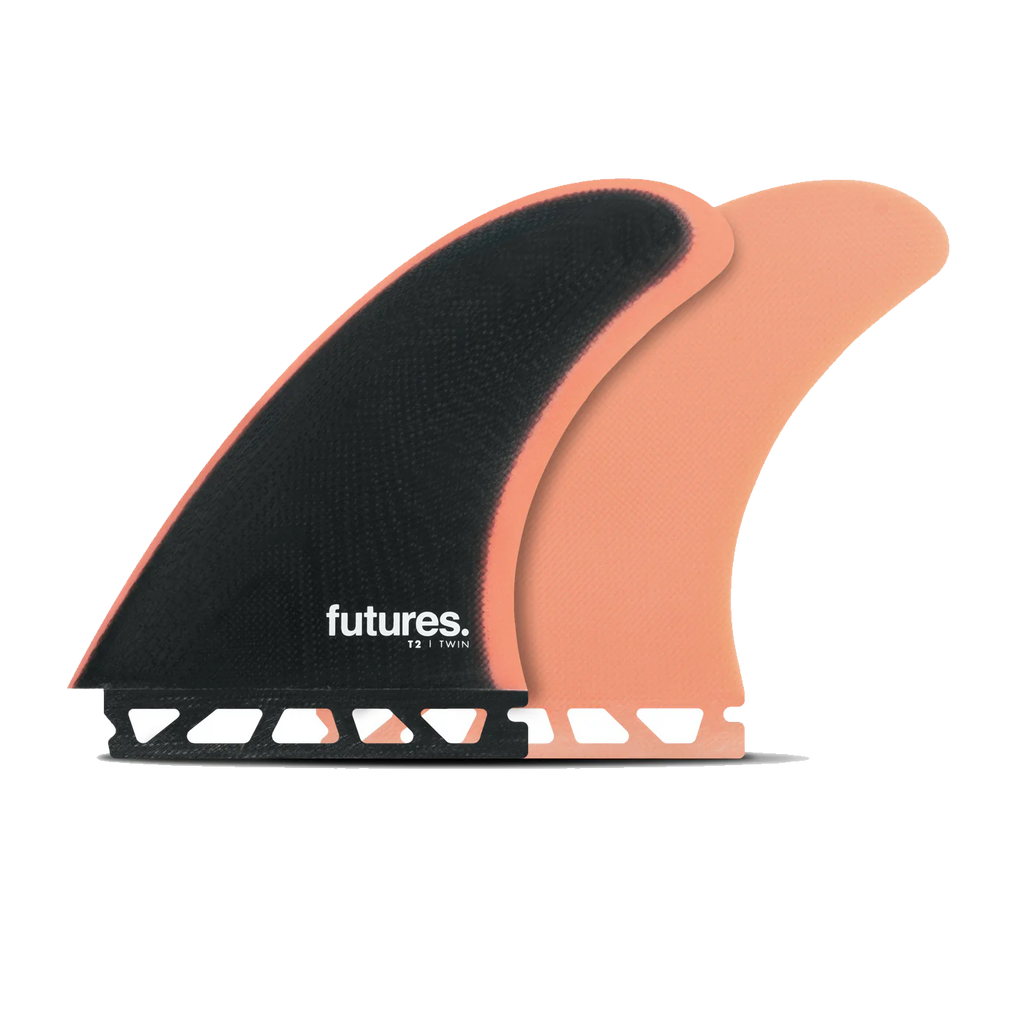 Futures T2 Fiberglass Twin Fin – DHD Surf