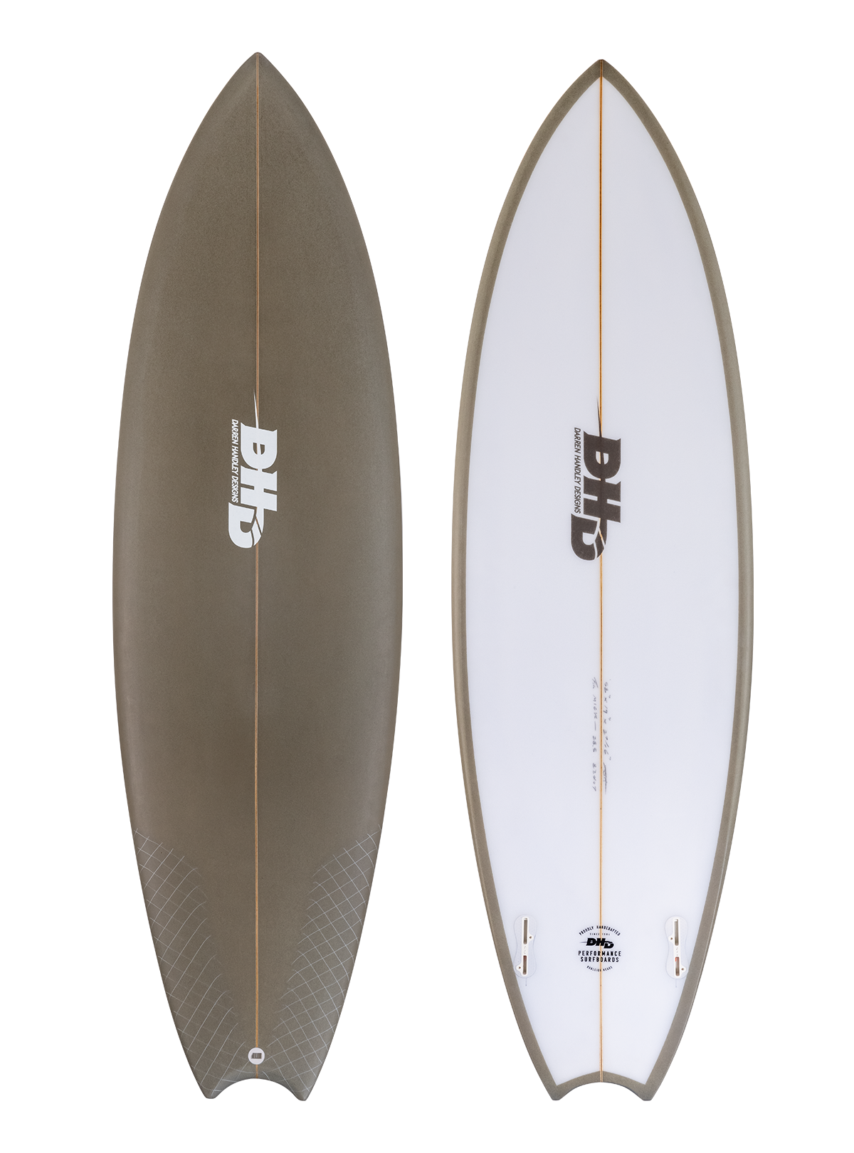 MF Twin (Horseshoe Tail) surfboard
