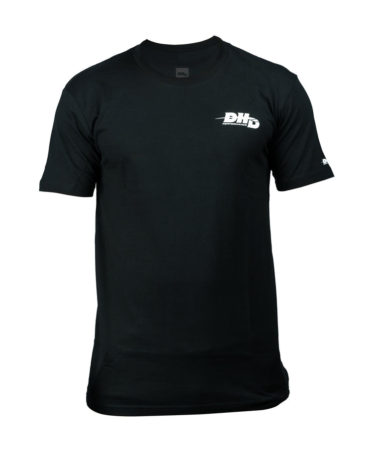 DHD Performance Surfboards T-shirt BLACK/White